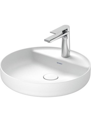 Duravit - Vitrium Durocast Çanak Lavabo Ipeksi Mat Beyaz 46 cm Outlet - 2662463271-