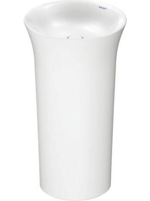 Duravit - Tulip Monoblok Lavabo 50 cm Beyaz (Duvardan Gidere Uygun) Outlet - 2702500070-