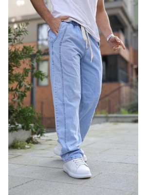 Comstar Erkek Baggy Rahat Kalıp Bel Lastikli Pantolon