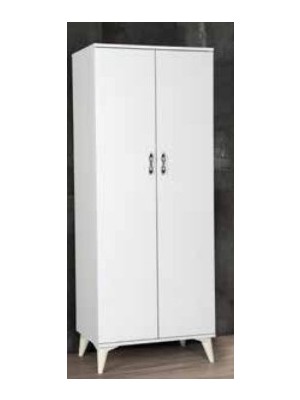 Yuvaset Home Kiler Dolap 6 Gözlü Beyaz