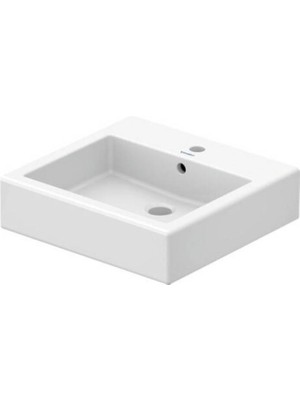 Duravit - Vero Batarya Banklı Beyaz Lavabo 60 cm Outlet - 0454600027-
