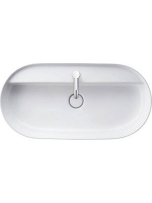 Duravit - Luv Çanak Lavabo 80 cm Beyaz Outlet - 03808000000-