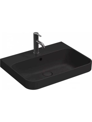 Duravit - Happy D.2 60 cm Lavabo Mat Antrasit Outlet - 2360601300-