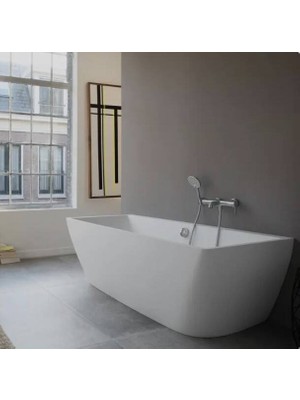 Duravit - Durasquare 180X80 Cm, Durasolid A Kuvet  Ayak ve Panel Dahil Outlet - 700429000000000-