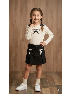 Dmb Kids Kız Çocuk Şort Etekli Takım DMB-9028