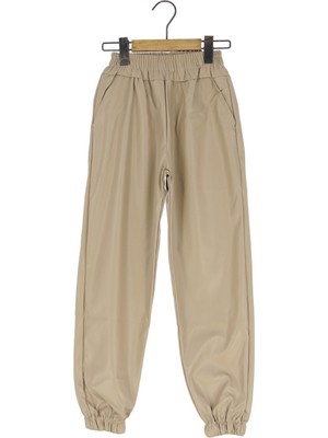 Crassi Kız Çocuk Deri Pantolon