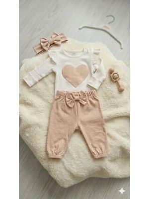 Butik Deco Kız Bebek 3'lü Takım