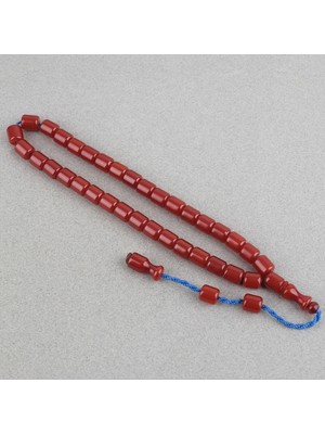 Lapisdo Sıkma Kehribar Fıçı Kesim 10X9MM Tesbih