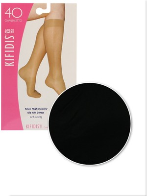 Kifidis 40 Den. Diz Altı Dinlendirici Çorap