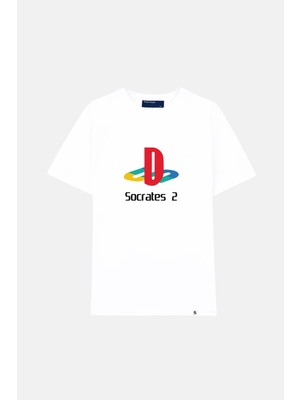 Socrates 2 Premium T-Shirt - Beyaz