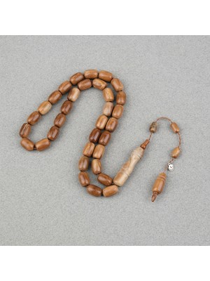 Kuka Gerçek Doğal Lapisdo Imzalı Kapsül Kesim 8X12.5MM Tesbih