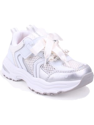 Vicco Minni 346F26Y124 Beyaz Günlük Ortopedik Kız Çocuk Spor Ayakkabı