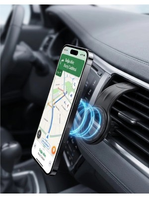 LTG Nova Manyetik Araç Telefon Tutucu 360 Derece Döner Güçlü Mıknatıslı Stand