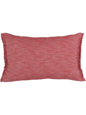 Decocenter Yılbaşı Zigzag Desenli Temalı Kırlent Kılıfı