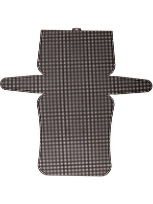 Popüler Sepet Çanta Kanvası Küçük 30 cm Siyah