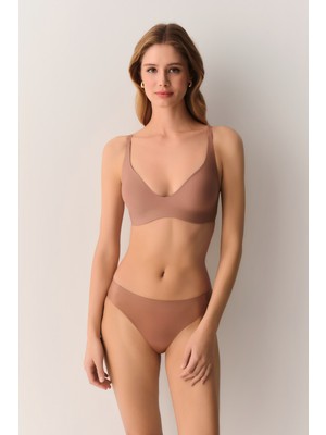 Suwen Invisible Lazer Kesim Balensiz Dekolteli Sütyen