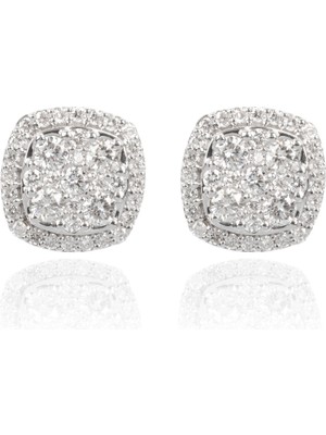 Berk Mücevherat Pırlanta Reina Model Küpe