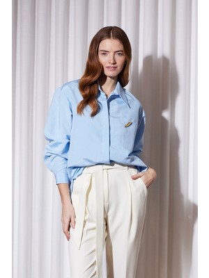 Missemramiss Sunshıne Gömlek 5292 Açık Mavi