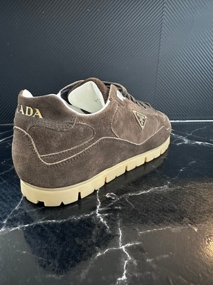 Prada Süet Kauçuk Taban Erkek Ayakkabı