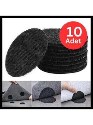 Tg Tek-İş Global Halı Sabitleme Bandı 10'lu Set | Kaymaz Halı Tutucu Güçlü Yapışkanlı