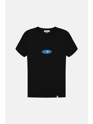 Rsxs Oversize Heavyweight T-Shirt - Siyah