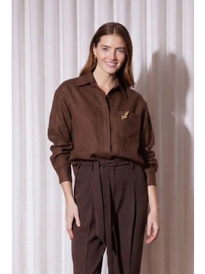 Missemramiss Sunshıne Gömlek 5292 Kahverengi