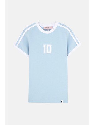 Argentina 10 Çocuk T-Shirt -Mavi