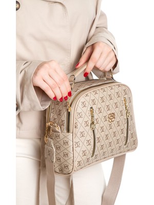 Newish Kadın Kumaş Uzun Askılı El ve Omuz Çantası  – NEW373