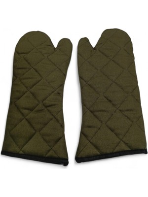 Alopex Fox Dokuma Fırın Eldiveni Çift (2'li) 38 cm