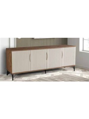 Yuvaset Home Elit Tv Ünitesi Çam Krem