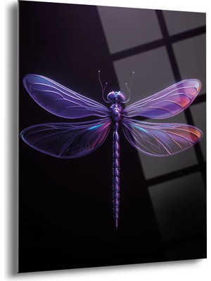 Shiny Art Yusufçuk Cam Tablo - MOD096