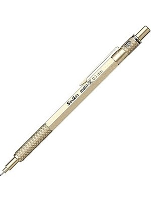 Indispensablely Scrikss Office Matri-X Versatil 0.7 mm Metalik Altın Şeffaf Amb.