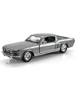 Indispensablely Maisto 31260 Model Araba, – Model 1: 24 Ford Mustang Gt 67, Kırmızı