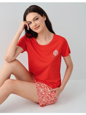 Çamaşır Kenti Arnetta 3612-S Kadın Şort Takım