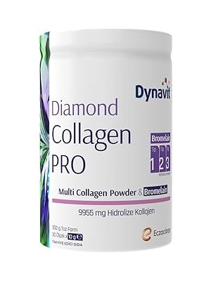 Indispensablely Diamond Multi Collagen&amp;bromelain (Ananas Ekstresi) 300G Toz - Ödem Atımı&amp;diyetisyen Önerisi