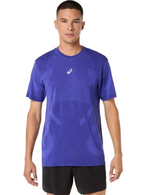 Asics Road Seamless Erkek Lacivert Koşu T-Shirt 2011D355-403