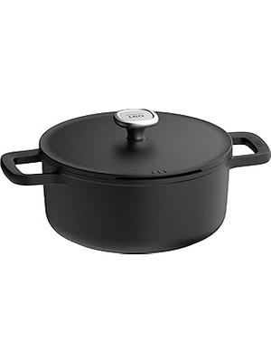 Indispensablely Berghoff Leo Phantom Yapışmaz Kapaklı Derin Tencere 24 cm