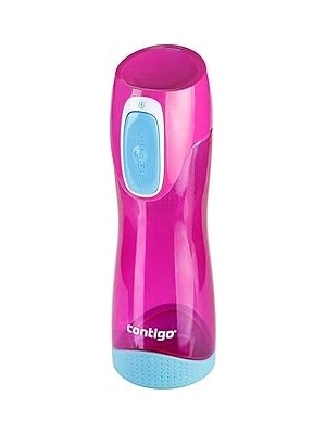 Indispensablely Contigo Swish Autoseal Tritan Suluk 500 Ml, Sızdırmaz, Pembe