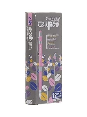 Indispensablely Scrikss Office Calypso Color Versatil 0.7 mm Pembe 12'li Amb