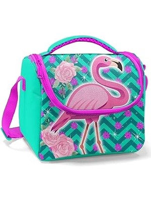 Indispensablely Coral High Renkli Flamingo Beslenme Çanta (Thermo) 11835