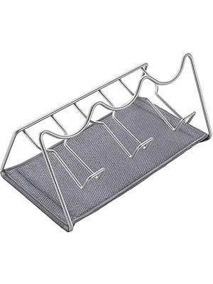 Indispensablely Metaltex Sodatex Şişe Süzgeci, Çelik, Gri, 30X17X14