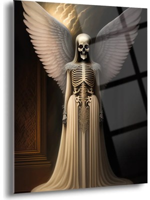 Shiny Art Ölü Melek Cam Tablo - MOD025