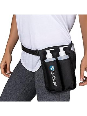 Indispensablely Earthlite Masaj Şişesi Kılıfı Çift Kit - 2 Şişe Ağır Hizmet Dahil, Masaj Yağı Masaj Losyonu I