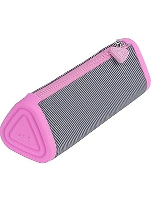 Indispensablely Serve Prismo Sl-Ply Ucgen Kalem Cantaşi A.gri-Seker Pembe