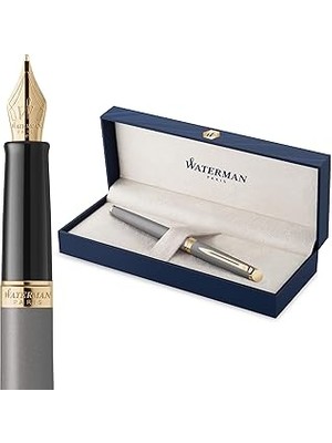 Indispensablely Waterman Hemisphere 25 Metalik Gri Gt Dolma Kalem