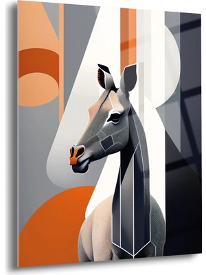 Shiny Art Kübik Zebra Cam Tablo - MOD016