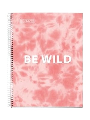 Indispensablely Mr Defter-Nb A5 120 Kareli 90GR Emotion Spiralli Pembe