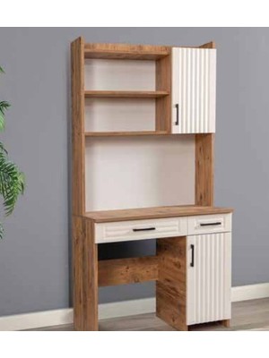 Yuvaset Home Verda Çalışma Masası Çam Krem