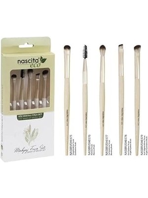 Indispensablely Eye Make Brush Makyaj Fırçası 5li Set