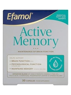 Indispensablely Efamol Memory 30 Softgel